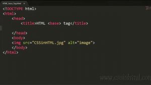 HTML base Tag