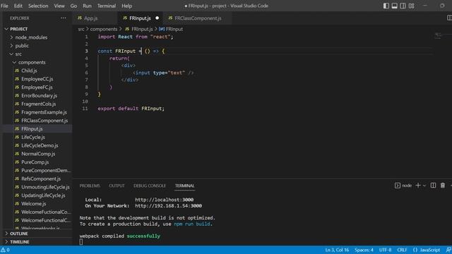 ReactJS Tutorial for Beginners - Part 24 - Forwarding Refs