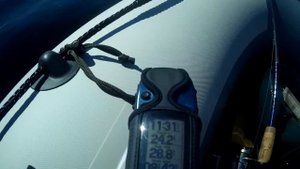 Стелс 275 аэро.Разгоняем до 24,5 км/ч под Ямахой 3 л.с.