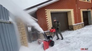 Снегоуборщик BRAIT BR-7861ELW-6 Обзор и демонстрация работы
