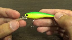 Видеообзор воблера Lucky Craft Bevy Shad 50F по заказу Fmagazin