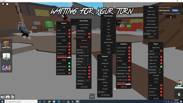 ROBLOX MURDER MYSTERY 2 SCRIPT ! LOTS OF FEATURES ! BEST FREE GUI OUT THERE TO USE ! :D смотреть онлайн