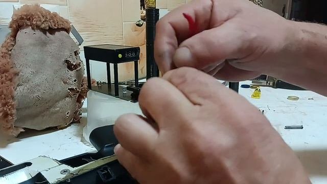 МР - 61. Заливаем канавку манжеты.Скорость +
