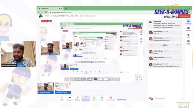 Problem of The Day: 07/07/2023 | Merge Without Extra Space | Abhinav Awasthi смотреть онлайн