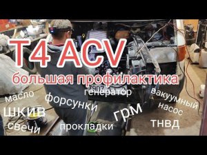 Т4 2.5 ACV оживление. Большая профилактика.