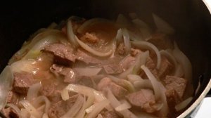 Подливка с мясом