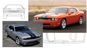 Создаем Dodge Challenger в Cinema 4D - часть 10