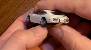 デアゴスティーニ【開封】『日本の名車コレクション』【創刊号】トヨタ TOYOTA 2000GT（MF10）1967 【ミニカー】DeAgostini  1/64 ダイキャスト&プラパーツ&ゴムタイヤ