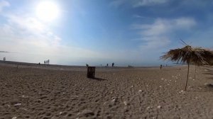 Пляжи в Абхазии в ноябре месяце, отдых на чёрном море зимой