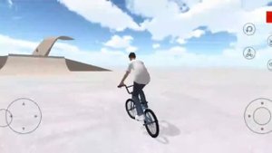 делаю трюки на BMX в игре BMX Space