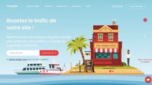 Création du site web du spécialiste du SEA / SEO Octopulse.io