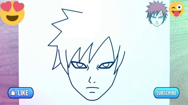 #KAKASI #как #нарисовать #Гаара из аниме Наруто смотреть онлайн