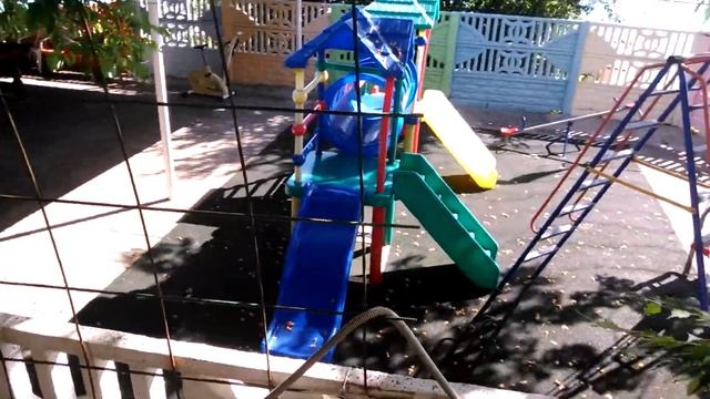 Обзор территории отеля "Фламинго" в пос.Лазаревское Краснодарский Край смотреть онлайн