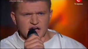 X-Фактор Алексей Кузнецов красиво исполнил