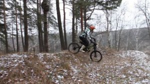 Jumper 125 Снежный тест Трейлбайка