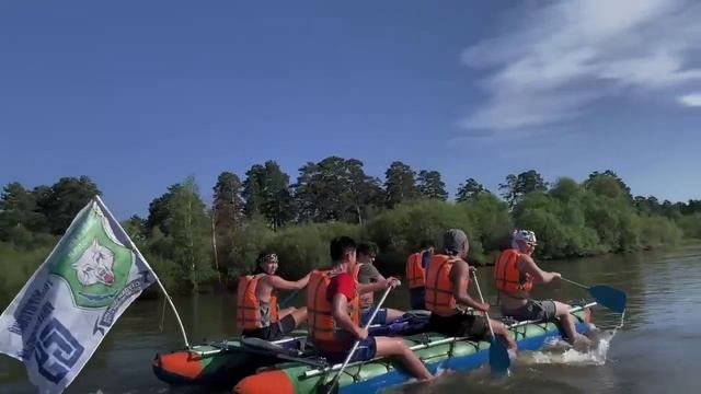 Сплав по реке Уда в честь дня молодежи - Спортивный клуб БГУ "Байкальские волки"