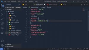 Rollup JavaScript Bundler For Beginners - Lightweight & Fast
