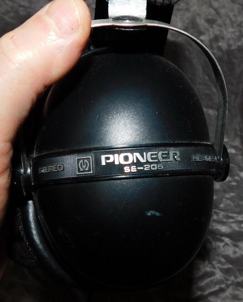 Винтажные проводные стереонаушники Pioneer SE-205-Япония-1974-год