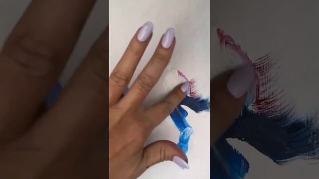 Как смешать королевскую голубую? ??️#художник #ольгабазанова #творчество #искусство #картина смотреть онлайн