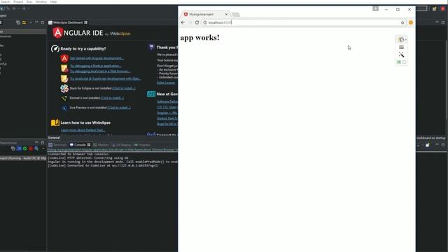 Tutorial - Create an Angular App Using Angular IDE смотреть онлайн