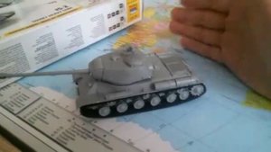 Обзор сборной модели "звезда" танк ис-2