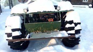 Запуск двигателя лифан каракат переломка в - 30 градусов. часть 2