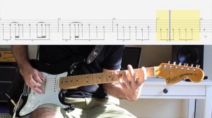 Deep Purple - Pictures of Home outro guitar solo LESSON
