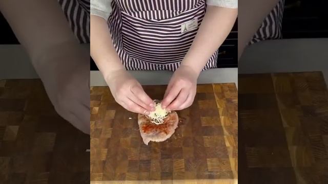 Куриные рулетики в Духовке с грибами и сыром