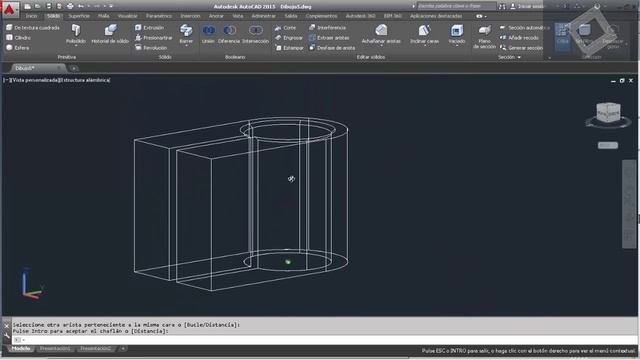 Acoplamiento AutoCAD 2015 Pieza sencilla ensencilla смотреть онлайн