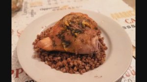 Жаркое из курицы с зеленью и чесноком