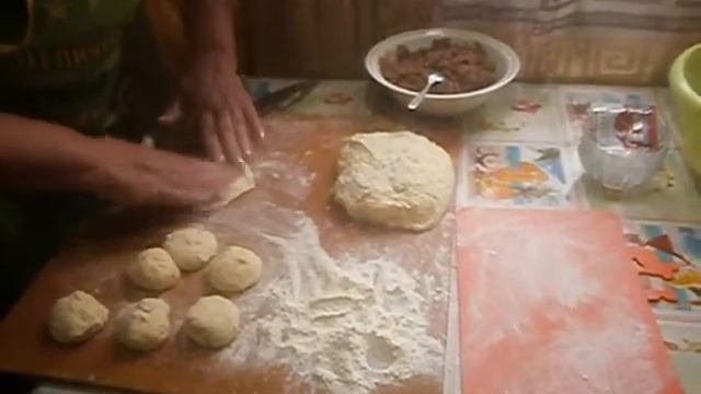 Тесто для пирожков без яиц смотреть онлайн