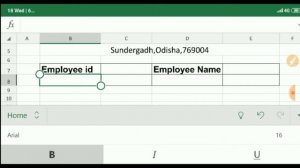 HOW TO MAKE A "SALARY SLIP" IN ANDROID PHONE || MAKE A SALARY SLIP WITHOUT COMPUTER || DATA ENTRY |