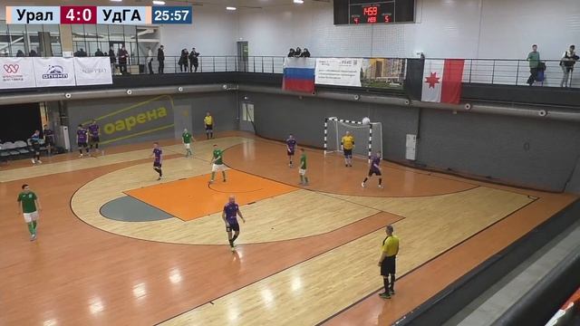 МФК Урал - УдГАУ-КИТ. Прямая трансляция матча. Высшая Лига УР. 061123