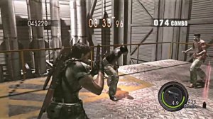 Resident Evil 5 "The Mercenaries" Missile Area SOLO (Chris BSAA)