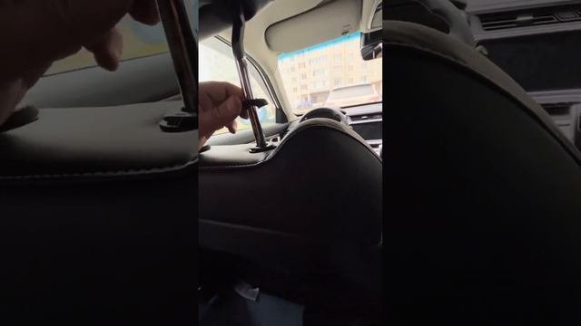 Как снять передние подголковники джили атлас про
