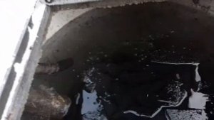 Емкость для збора воды в земле работа зимой.