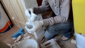 Гипсовая плитка без швов откосы укладка