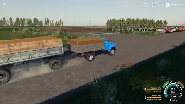 ГАЗ 52/53 ПАК ОБЗОР МОДА - FARMING SIMULATOR 19 смотреть онлайн