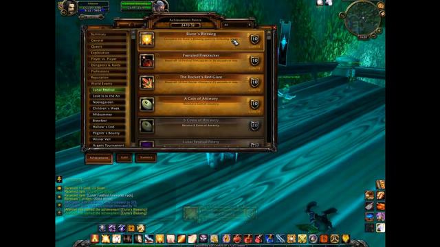 Defeating Omen for the Lunar Festival achievement Elune's Blessing (WoW Gameplay) смотреть онлайн