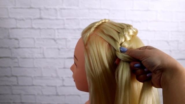Простые косы. Урок плетения кос. Зигзаг