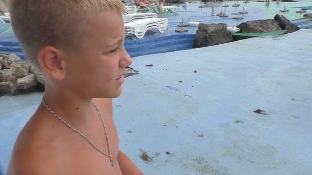 Посёлок "Утёс". Вот и такой есть пляж. Крым.