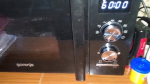 Микроволновая печь соло Gorenje MO20A3BH/Solo microwave oven Gorenje MO20A3BH black review #gorenje