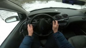 2004 Ford Focus POV test drive  | Тест драйв от первого лица