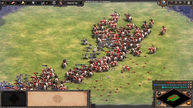 AoE II: Definitive Edition | 600 Paladins vs 600 Elite Throwing Axemen смотреть онлайн