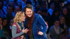 Албена Денкова и Алексей Тихонов. Выступление. Фрагмент выпуска от 25.02.2012