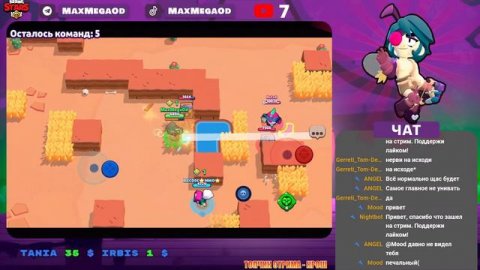 ПУШИМ АНДЖЕЛО НА СТРИМЕ #бравлстарс #brawlstars #бравл