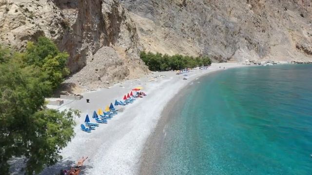 Остров Крит где лучше отдыхать | Пляжи, море, туризм, места отдыха | Видео 4к | Крит обзор курортов
