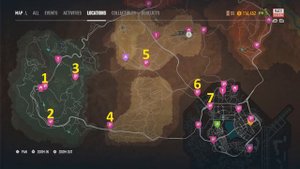 NFS Payback - All 19 Gas Station Locations (with full map image)