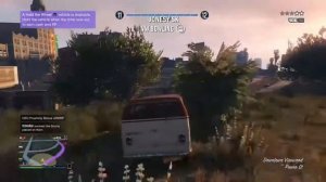 GTA 5 VW CAMPER BOWLING!! NO STRIKE THO 😆