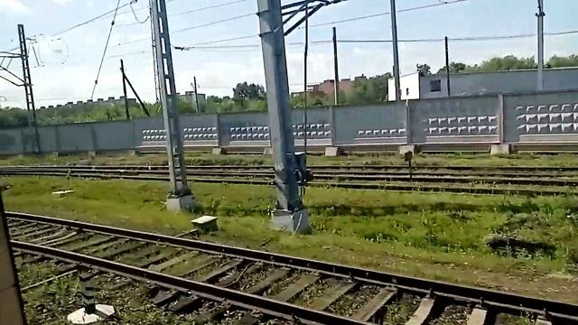 Высокоскоростной Поезд ЭВС2-01 "Сапсан" разгоняется Со ст. Тверь|Тверь смотреть онлайн